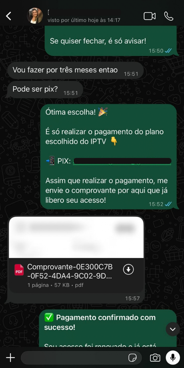 Depoimento de cliente